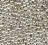 50g 6/0 Metallic Silver Seed Beads